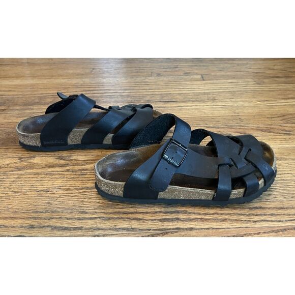 Birkenstock Black Pisa Slide Strap Sandals Shoes  Women's Size EU 36  US 5.5 - Picture 4 of 9